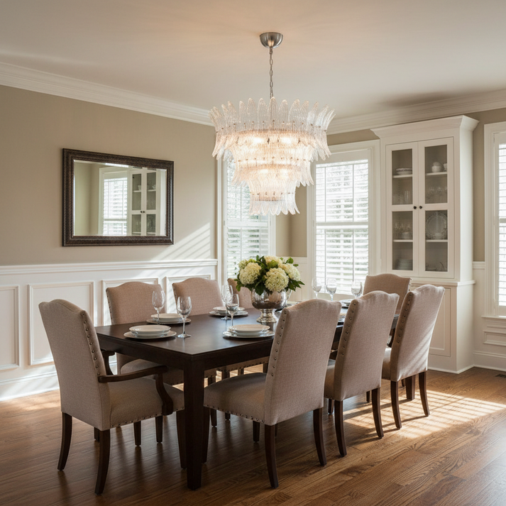 Palm Leaf Murano — Living Room