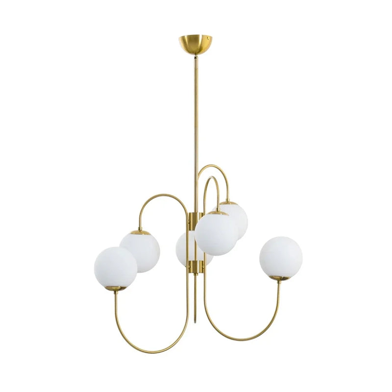 Gooseneck Chandelier