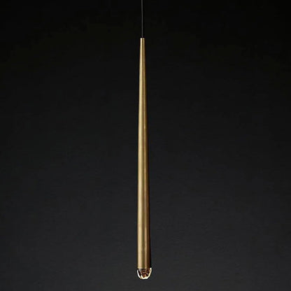 Vintage copper Nordic gold chandelier