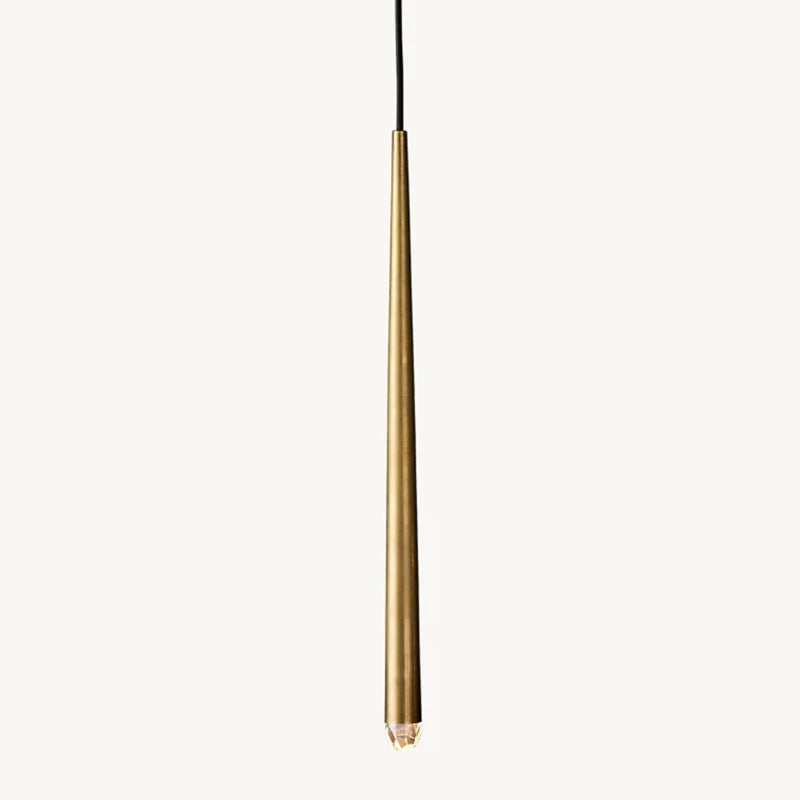 Vintage copper Nordic gold chandelier