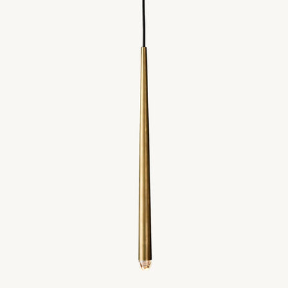 Vintage copper Nordic gold chandelier