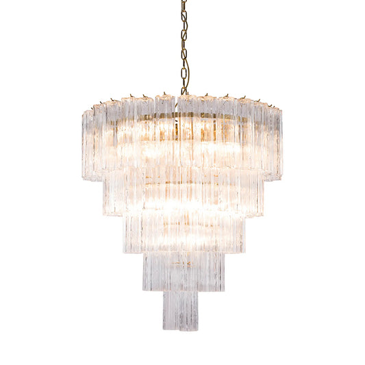 Transparent Grande Treviso Chandelier