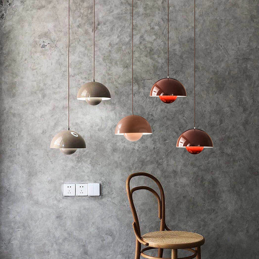 Semicircular chandelier