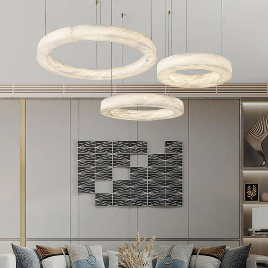 Marika Alabaster Chandelier