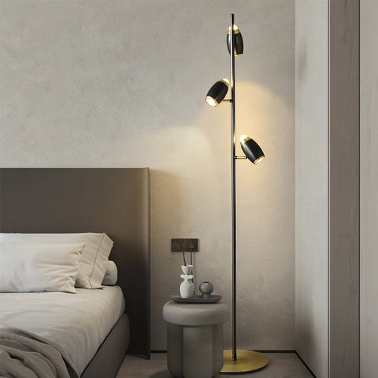 Black LED Floor Lamp