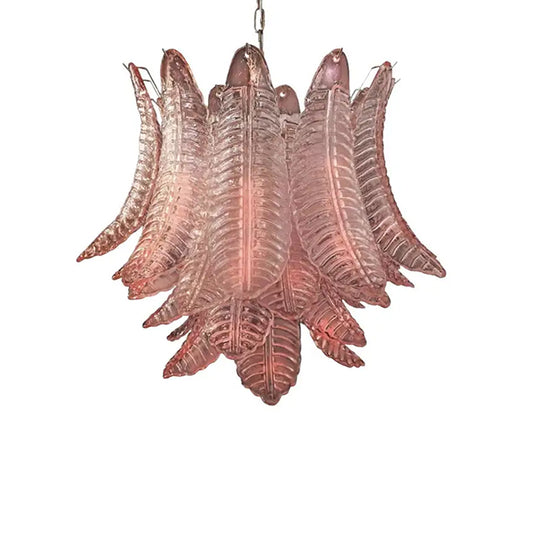 Italian Murano glass chandelier four layers