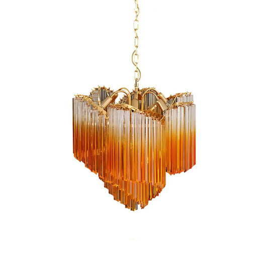 Murano Crystal Prism Chandelier