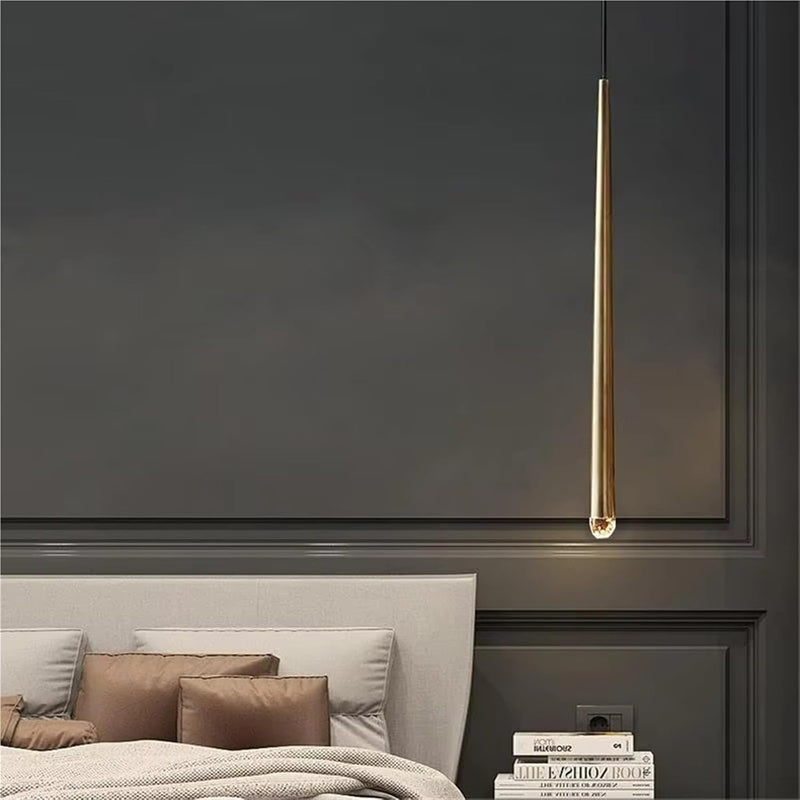 Vintage copper Nordic gold chandelier