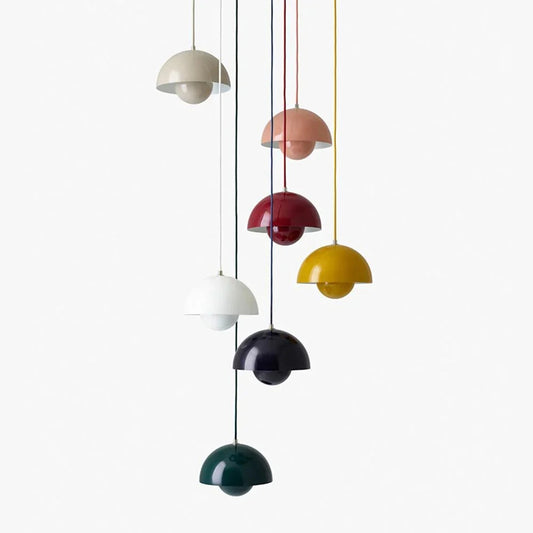 Semicircular chandelier