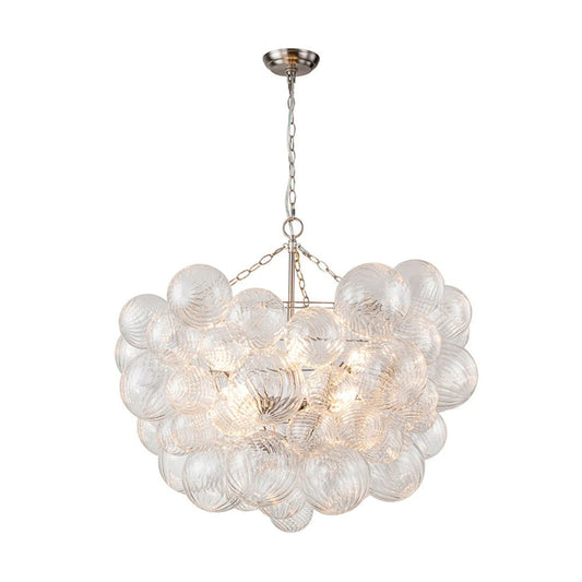 Thalia glass chandelier