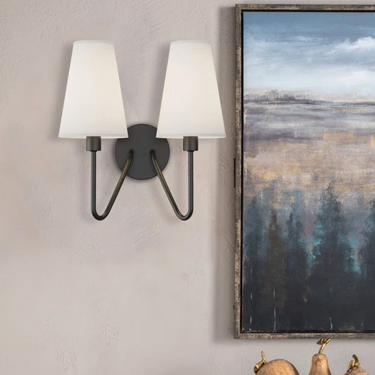 Classic Dual-Head 2-Lamp Wall Lamp