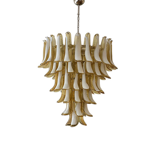 Caramel color - Murano chandelier
