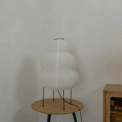 Japanese paper table lamp