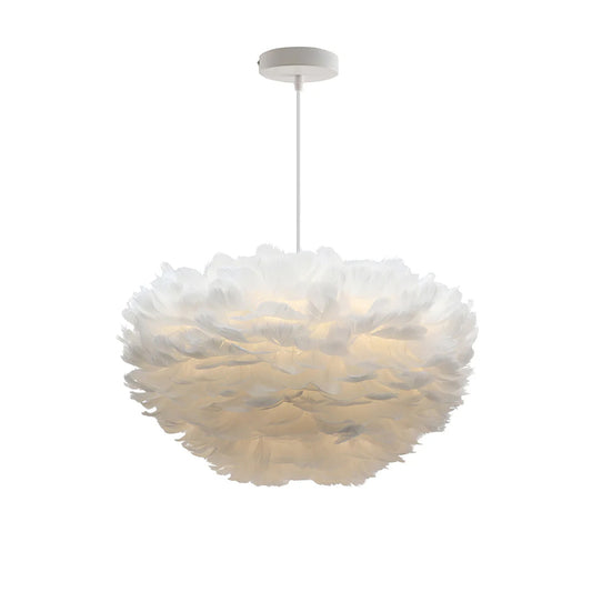 Feather Chandelier